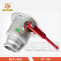 Round  Flange  Ball Valve Female and Male  Aluminum for Fuel Tanker Truck